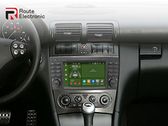 OEM de autoradio Android 8 kern met fysieke knopen steunt wifi4g DSP draadloze carplay leiding whe