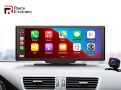 Steunen de de nokkendvr 10.26inch draagbare navigatie van het autostreepje voor auto en de vrachtwagen voor en achter dubbele camera