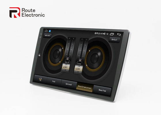 Universele autoradio 9,5 inch QLED 2k zwart scherm Car Audio Ondersteuning ingebouwde 360 ​​panoramacamera