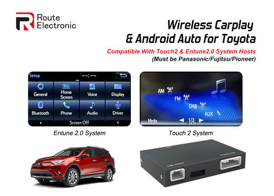 Plug-and-play draadloos Carplay-adapter Linux-systeem voor Toyota