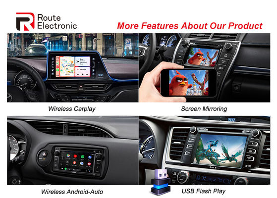 Toyota Universal Metal Car Video Interface Ondersteuning Originele Achteruitrijcamera Bluetooth
