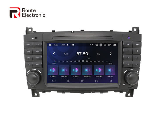 Benz W203 OEM Android Auto Audio 2 DIN Met LCD 7 "1024 × 600 Scherm