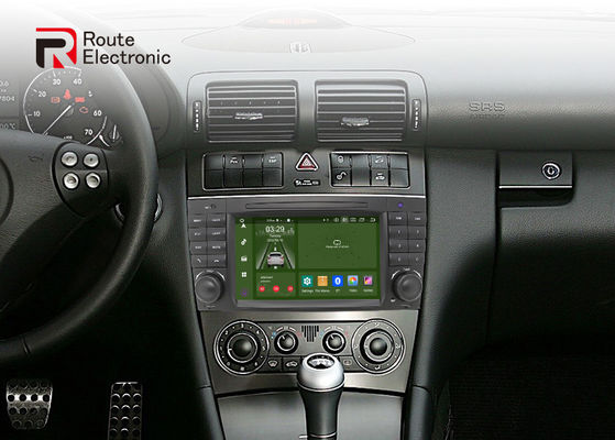 Benz W203 OEM Android Auto Audio 2 DIN Met LCD 7 "1024 × 600 Scherm