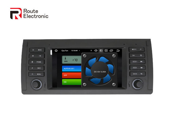 Dubbel Din Android Auto Multimedia Speler 7 Inch Meertalige Fit BMW E39