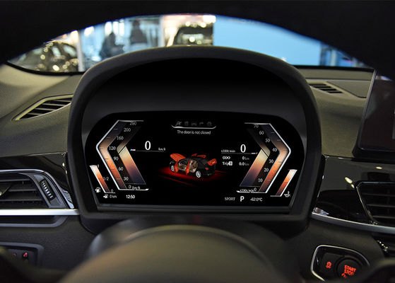BMW X1 Auto Digitale Dashboard Snelheidsmeter 12,3 Inch IPS 1920×720 Plug and Play