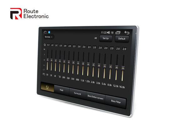 OEM universele autoradio, 12,95-inch autovideospeler met volledig zwart scherm