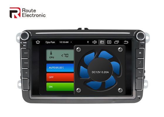 Multimedia OEM autoradio 8 inch met fysieke knoppen GPS-navigatiesysteem