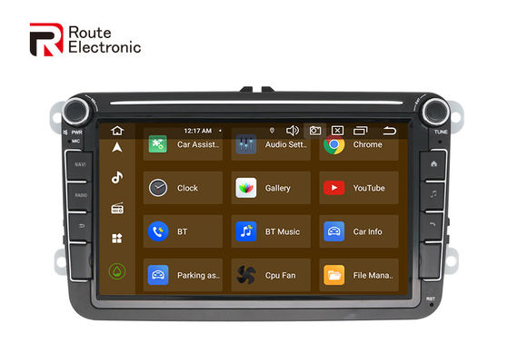 Multimedia OEM autoradio 8 inch met fysieke knoppen GPS-navigatiesysteem