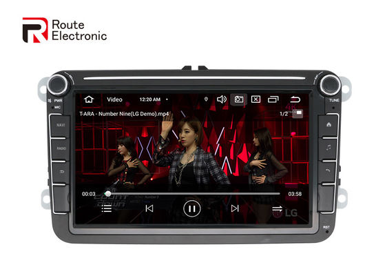Universele OEM autoradio 1024 × 600 8 inch touchscreen voor Volkswagen