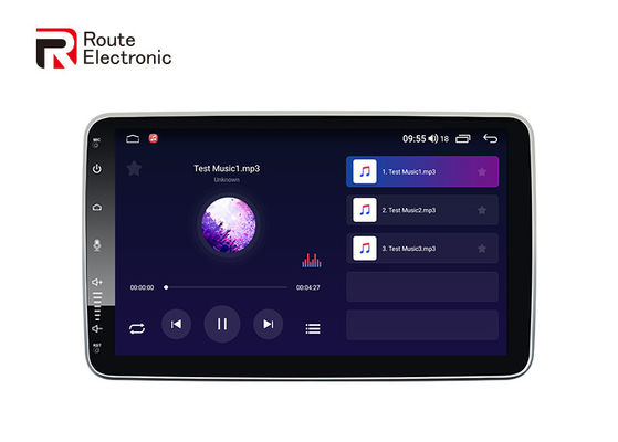 10,1 inch draaibare auto-stereo-installatie, auto-speler van verschillende media met het scherm QLED 1280×720