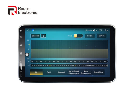 Android 12 Roterende Auto Stereo Multimedia Met 360 Panoroma Camera