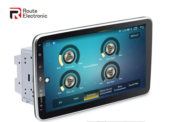 Bluetooth 8 Core 2 Din Autoradio 10.1 Inch QLED 1280×720 Spraakbesturing