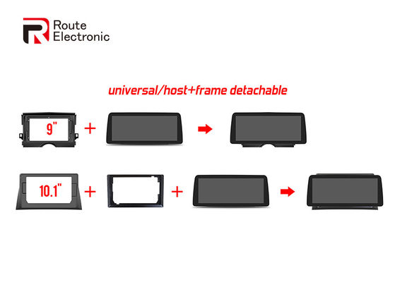 Navigatie Universele autostereo-installatie, Touchscreen-speler Van verschillende media 1920 × 720 IPS