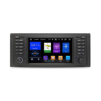 RGB-knoppen en ingebouwde/externe microfoonondersteuning OEM-auto-radio voor dashboard 2din