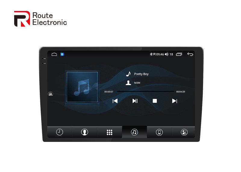 Universele Auto Stereo Android Auto Speler 4G WIFI DSP Koelventilator 2K QLED 9.5&quot;
