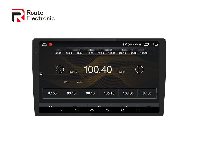 10,36 inch Android Autonavigatie Stereo 8 Core met QLED-scherm